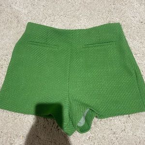 ZARA Green shorts!
